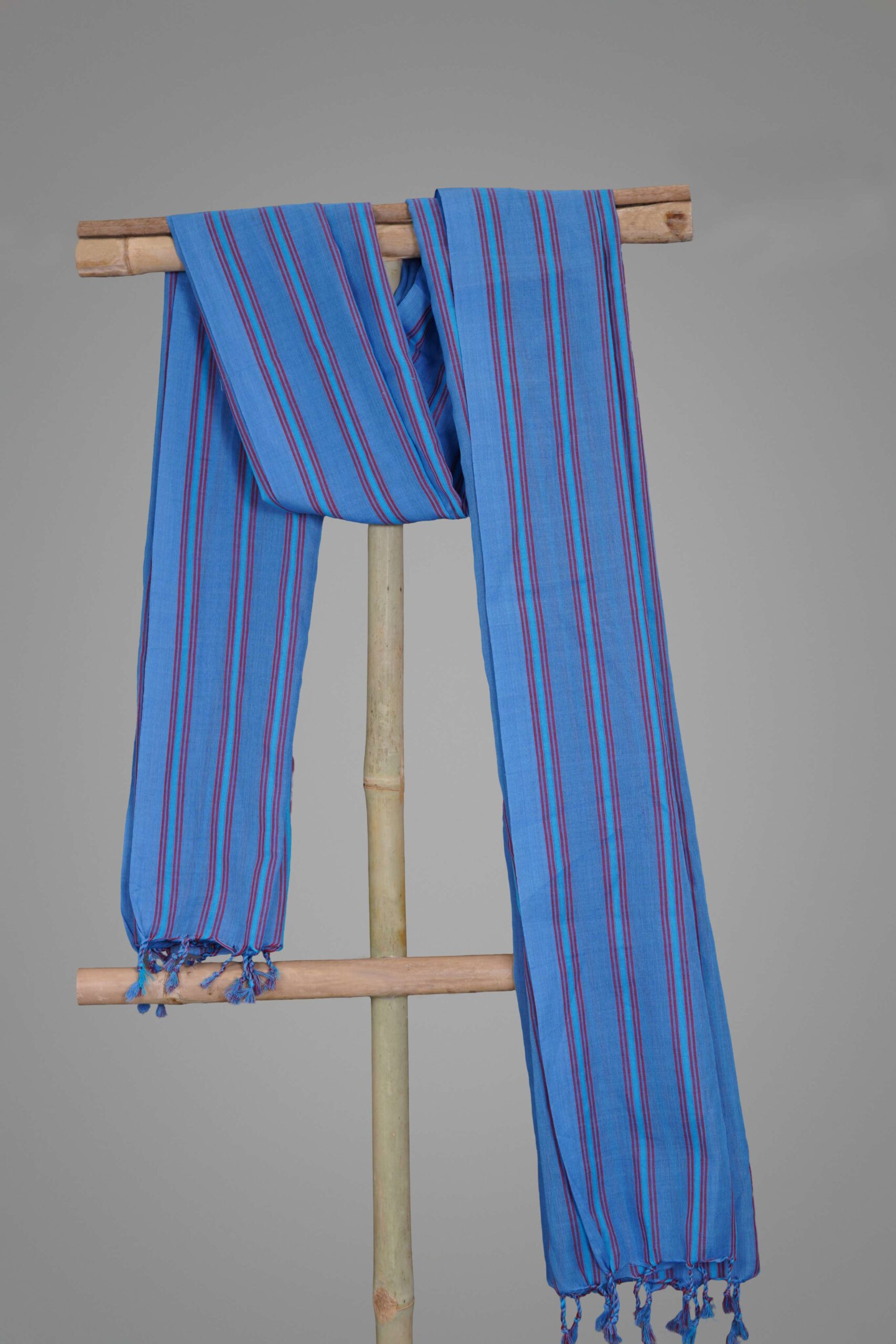 Sausar stole 1.1 Indigo Rhythm - Image 1